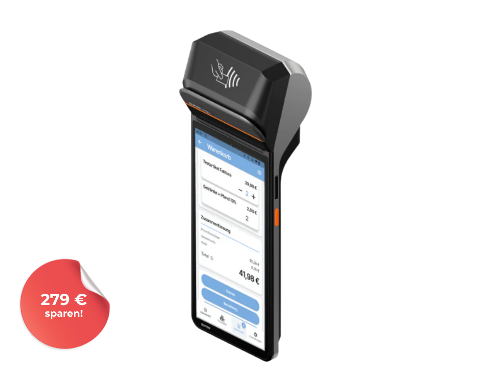 flour Go Komplett-Paket mit Sunmi V3H